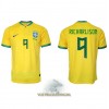 Officiële Voetbalshirt Brazilië Richarlison 9 Thuis WK 2022 - Heren